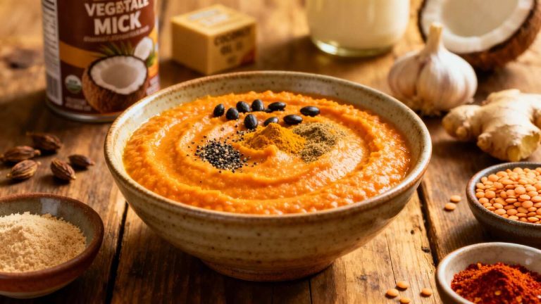 Purée de Lentilles Corail : recette Facile et Savoureuse
