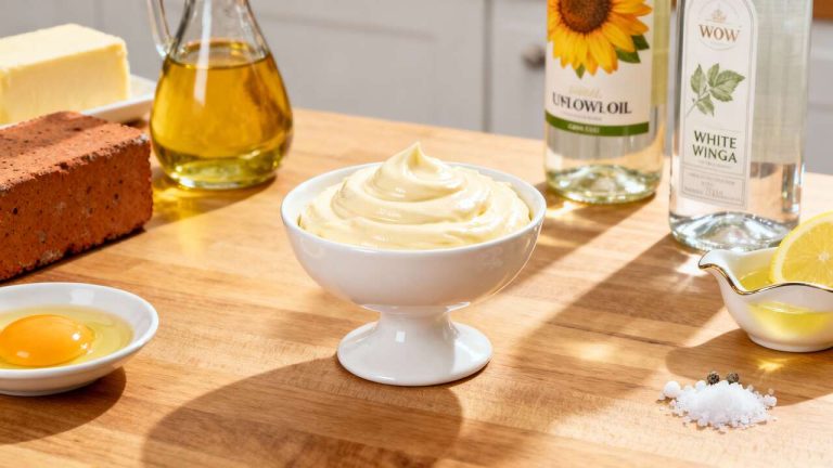 Recette de mayonnaise sans moutarde maison