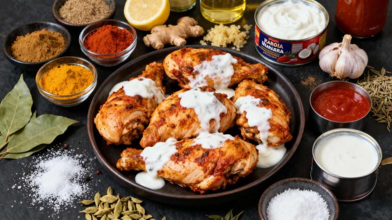 Poulet Tandoori en Sauce : recette Savoureuse et Épicée