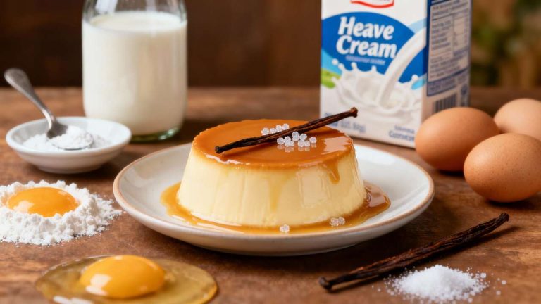 Recette de flan à la crème pâtissière : le dessert inratable