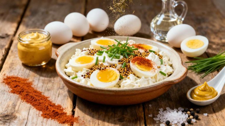 Recette classique : œuf Mimosa Savoureux