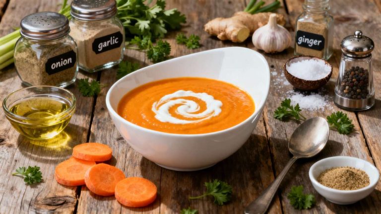 Crème de carottes : recette onctueuse et facile