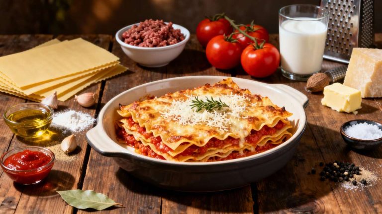 Lasagnes au Four : recette Savoureuse