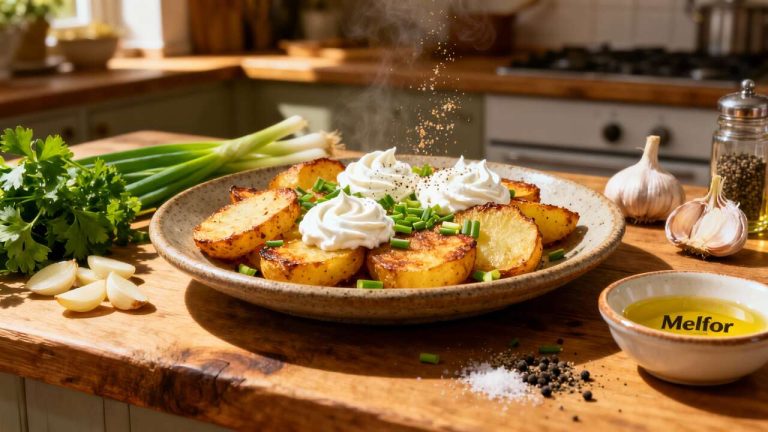 Recette Bibalakas alsaciens : fromage blanc et pommes de terre