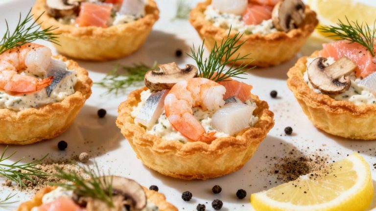 Bouchées à la reine au poisson : recette gourmande