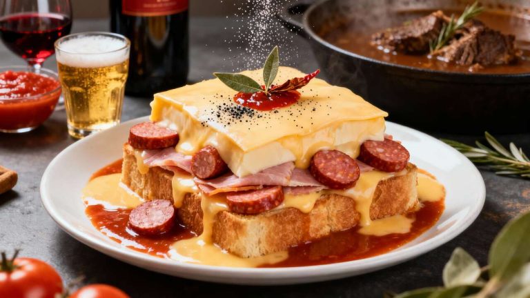 Recette de la Francesinha : croque-Monsieur Portugais