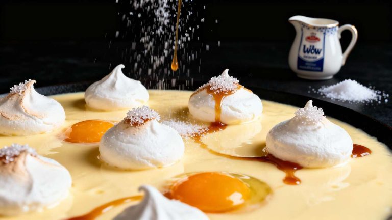Îles flottantes au caramel : recette gourmande et facile
