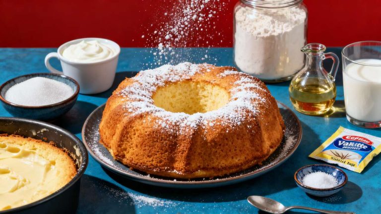 Gâteau au yaourt sans œuf : recette simple et savoureuse