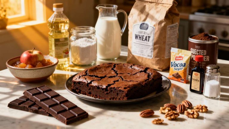 Recette de brownies sans œufs : gourmandise et simplicité
