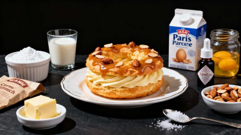 Crème Paris-Brest : recette gourmande et facile