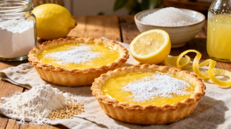 Tartelettes au citron : recette facile et gourmande