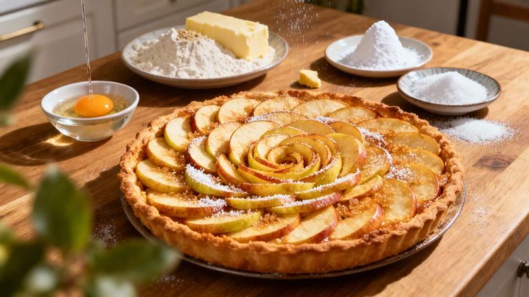 Tarte aux pommes façon Cyril Lignac : la recette inratable