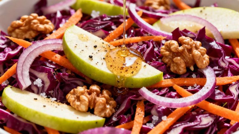 Salade de chou rouge au Thermomix : recette facile et rapide