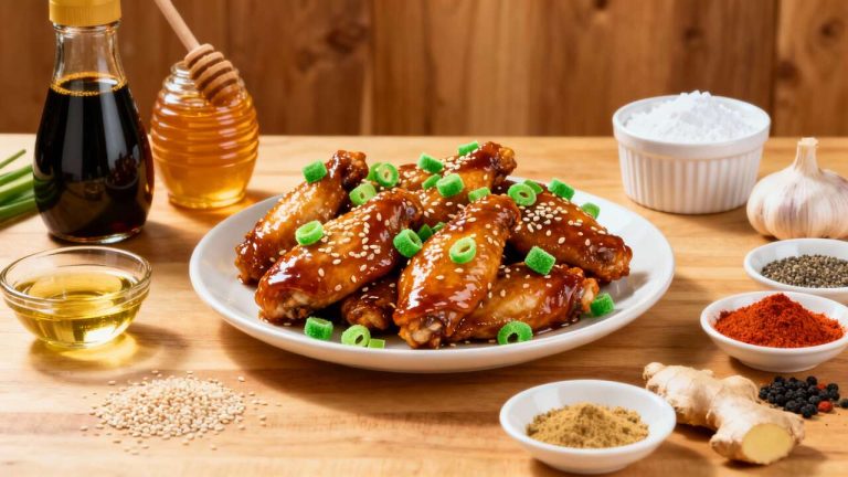 Recette d'ailes de poulet marinées savoureuses