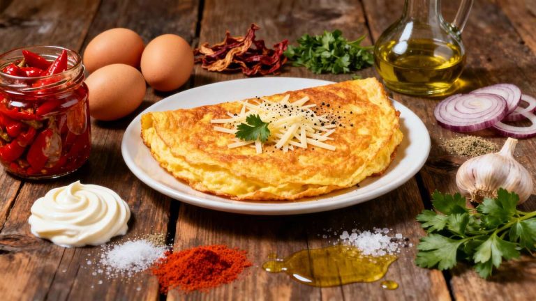 Recette d'Omelette aux Poivrons : délice Facile et Rapide
