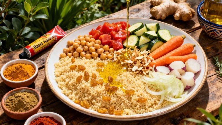 Couscous aux légumes : une recette savoureuse et saine