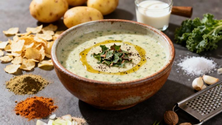 Soupe de cresson et pommes de terre : recette facile et délicieuse
