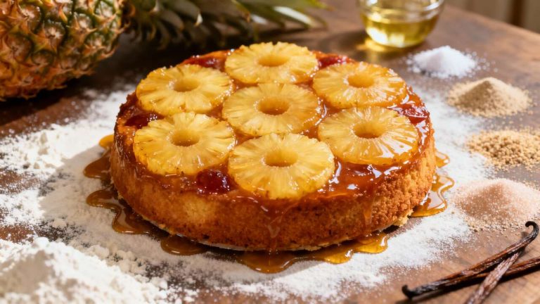 Gâteau à l'ananas : la recette de grand-mère inratable