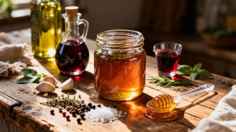 Recette de vinaigrette sans moutarde : facile et savoureuse