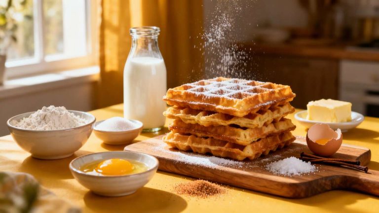 Recette des gaufres au Monsieur Cuisine : une gourmandise irrésistible