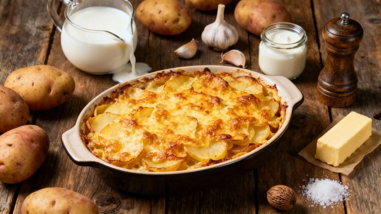Gratin dauphinois de ma grand-mère : recette authentique et savoureuse