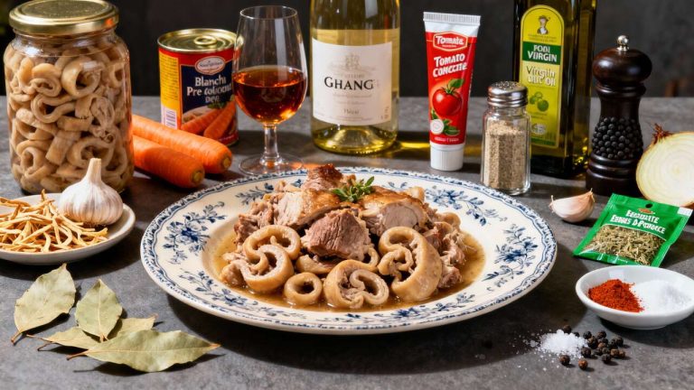 Recette savoureuse de tripes de porc
