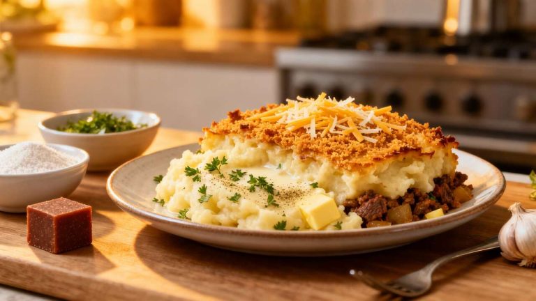 Hachis parmentier aux restes de pot-au-feu : recette anti-gaspi délicieuse