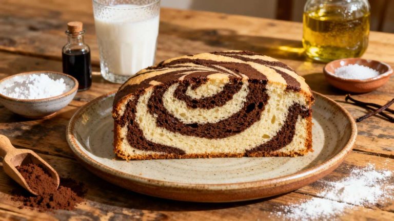 Gâteau Zébré : recette Facile et Originale