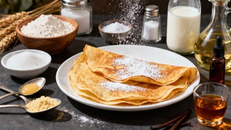 Crêpes : recette facile pour 4 personnes