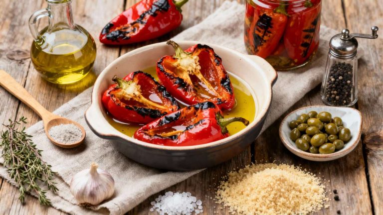 Poivrons au Four : recette Savoureuse et Facile
