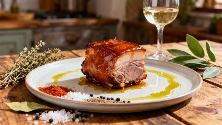 Recette de cochon de lait rôti au four