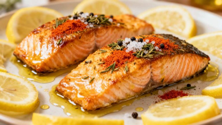 Recette de saumon congelé au four facile et délicieuse
