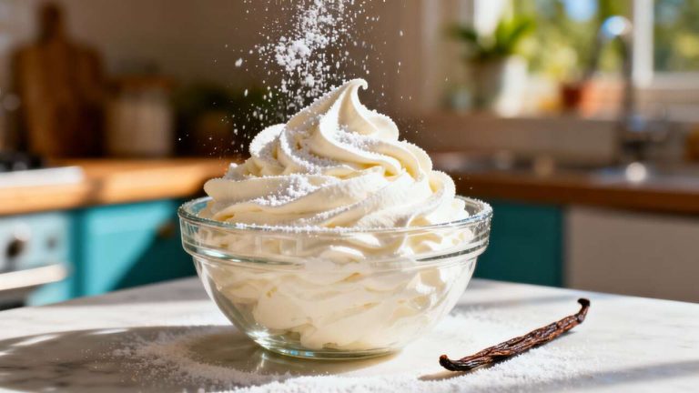 Crème fouettée : recette facile et rapide