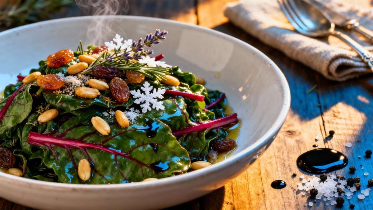 Blettes à la poêle : recette savoureuse et facile