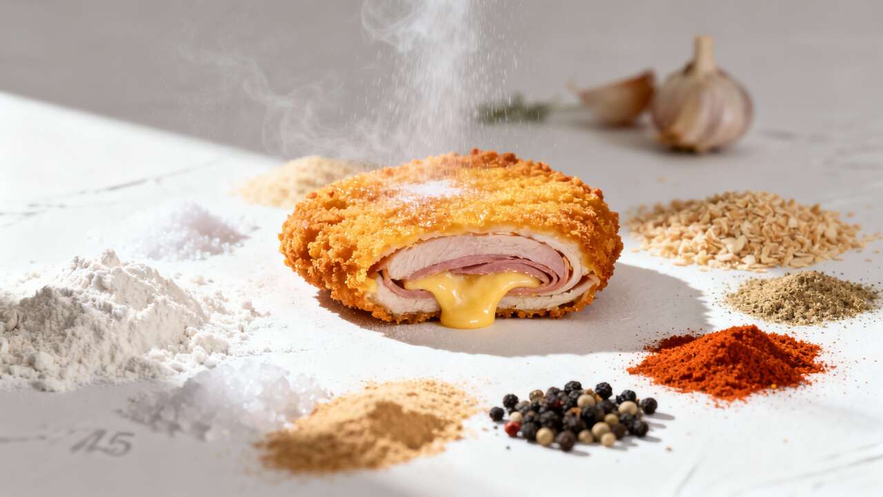 Cordon bleu à l'airfryer : recette facile et rapide