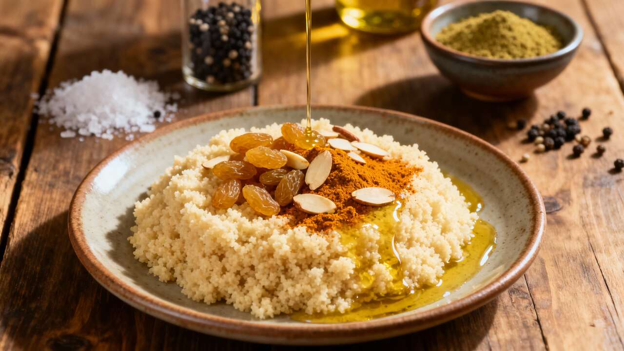Recette facile de semoule au Thermomix