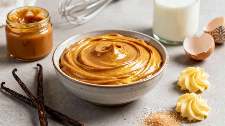 Crème Pâtissière au Praliné : recette Gourmande et Facile