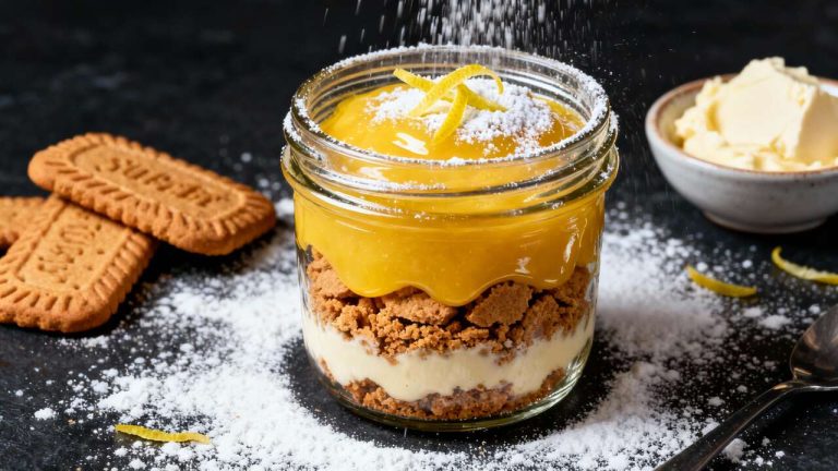 Tarte au citron en verrine : recette facile et rapide