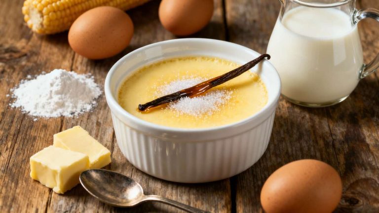 Crème Pâtissière : recette Facile avec Œuf Entier