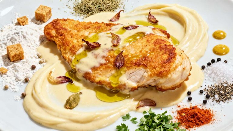 Escalope de poulet à la sauce crémeuse : recette facile et savoureuse