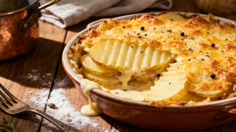 Gratin de pommes de terre facile : recette rapide et savoureuse