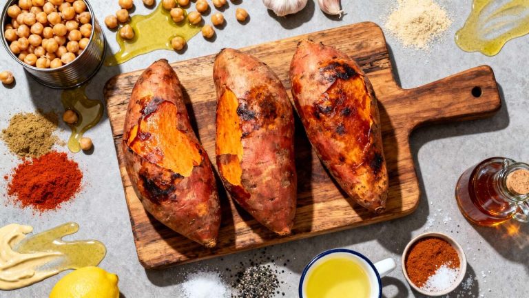 Patate douce express au micro-ondes : recette facile