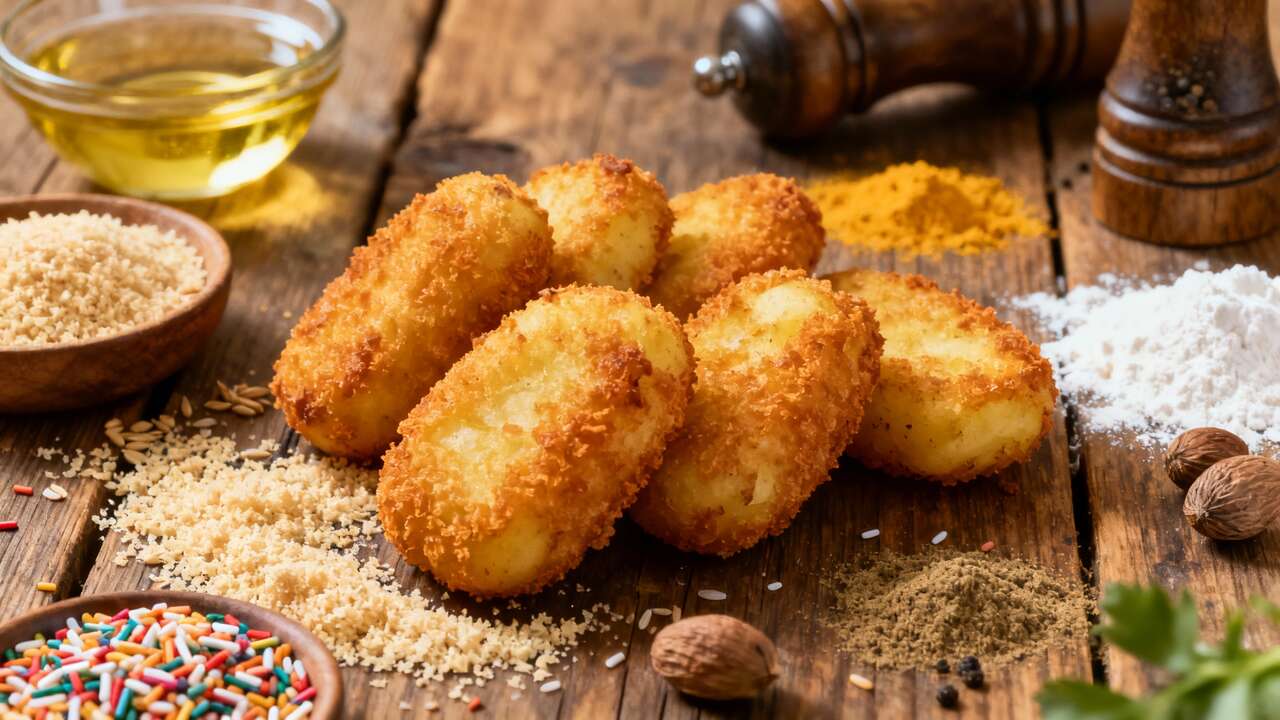 Recette de croquettes de pomme de terre maison