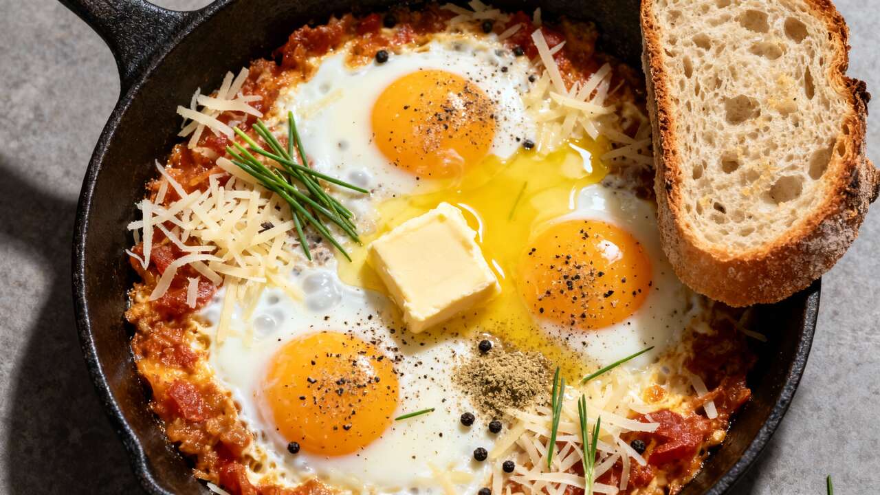Oeufs de caille cocotte au Comté : la recette savoureuse