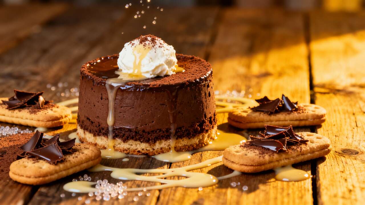 Charlotte au chocolat et mascarpone : recette gourmande et facile