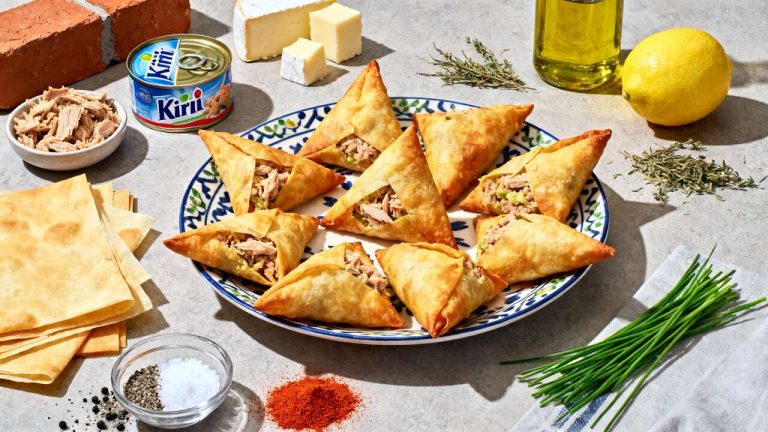 Brick de Thon et Kiri à l&rsquo;Airfryer : recette Facile et Rapide