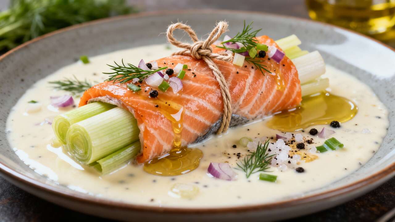 Paupiettes de saumon aux poireaux : recette savoureuse et facile