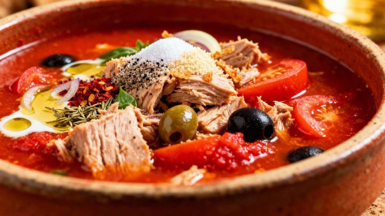 Thon à la sauce tomate : recette savoureuse et facile