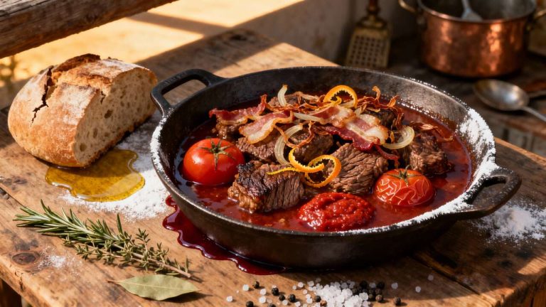 Daube à l'ancienne : recette traditionnelle et savoureuse