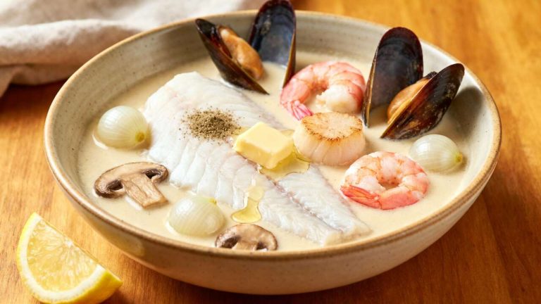 Blanquette de la mer : recette gourmande aux crustacés